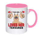 This girl loves her Tervuren Mug - Dog Lover Mug