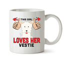 This girl loves her Vestie Mug - Dog Lover Mug