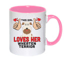 This girl loves her Wheaten Terrior Mug - Dog Lover Mug