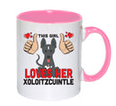 This girl loves her Xoloitzcuintle Mug - Dog Lover Mug