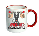 This girl loves her Xoloitzcuintle Mug - Dog Lover Mug