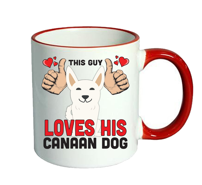 This guy loves his Canaan Dog Mug - Dog Lover Mug