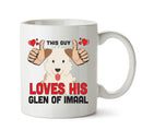 This guy loves his Glen of Imaal Mug - Dog Lover Mug