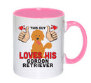 This guy loves his Gordon Retriever Mug - Dog Lover Mug