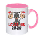 This guy loves his Gordon Setter Mug - Dog Lover Mug