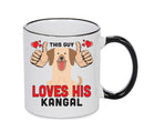 This guy loves his Kangal Mug - Dog Lover Mug