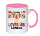 This guy loves his Kangal Mug - Dog Lover Mug