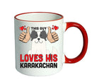 This guy loves his Karakachan Mug - Dog Lover Mug