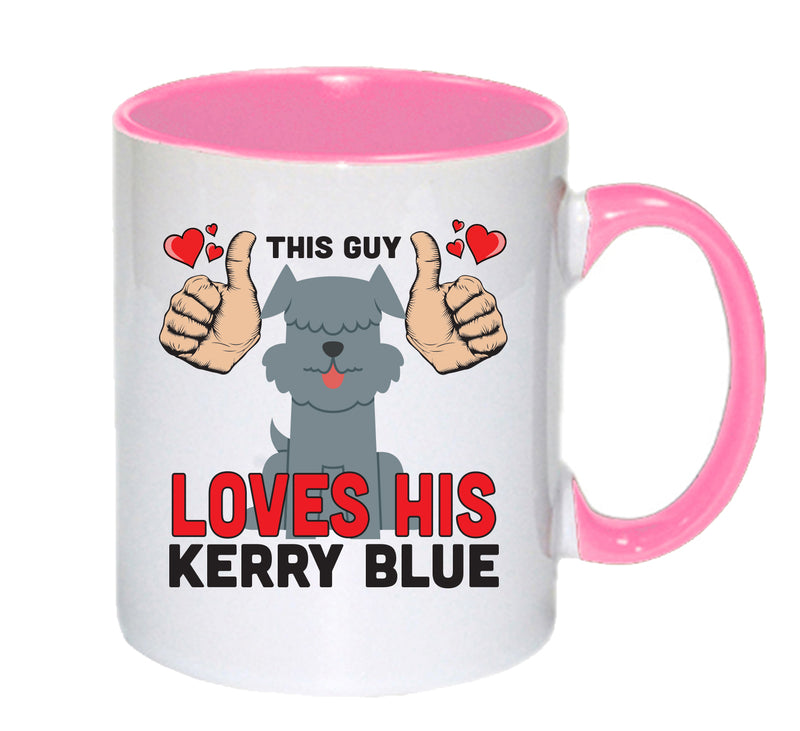 This guy loves his Kerry Blue Mug - Dog Lover Mug