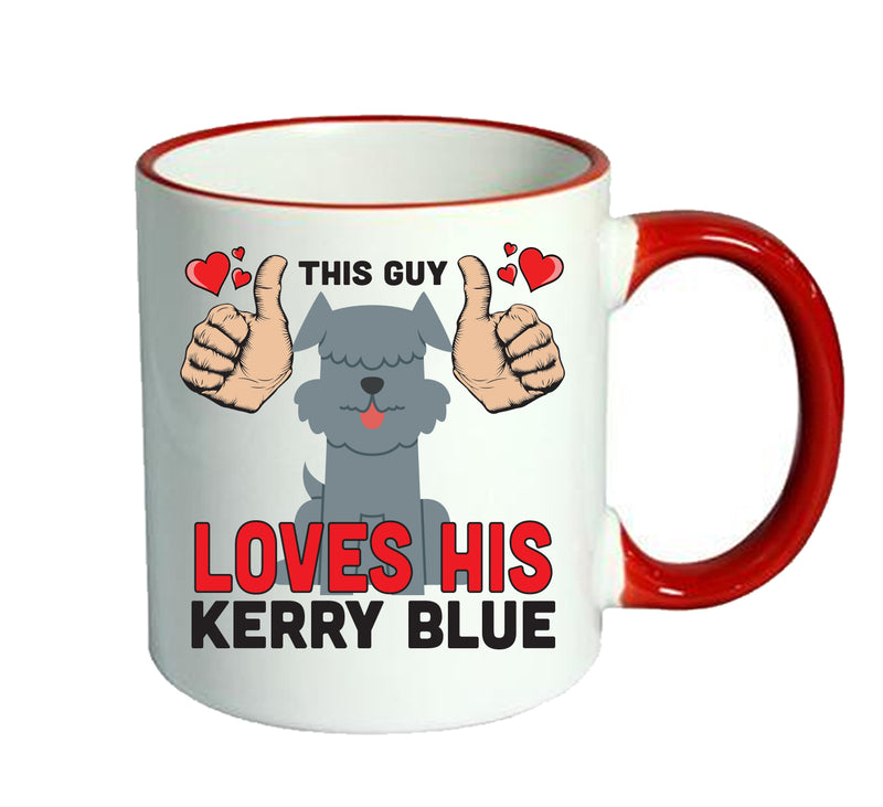 This guy loves his Kerry Blue Mug - Dog Lover Mug
