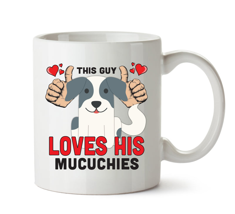 This guy loves his Mucuchies Mug - Dog Lover Mug
