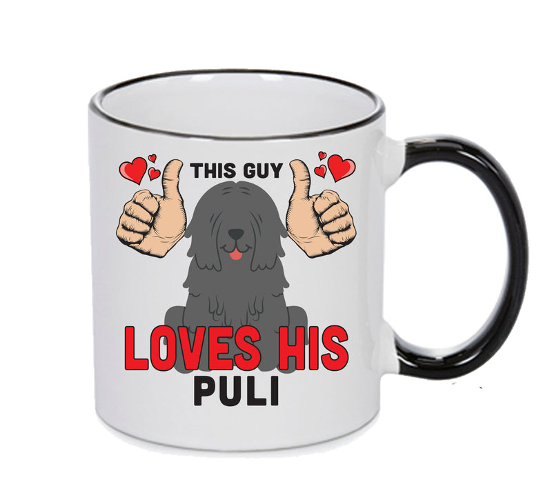 This guy loves his Puli Mug - Dog Lover Mug