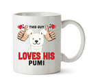 This guy loves his Pumi - Mug - Dog Lover Mug