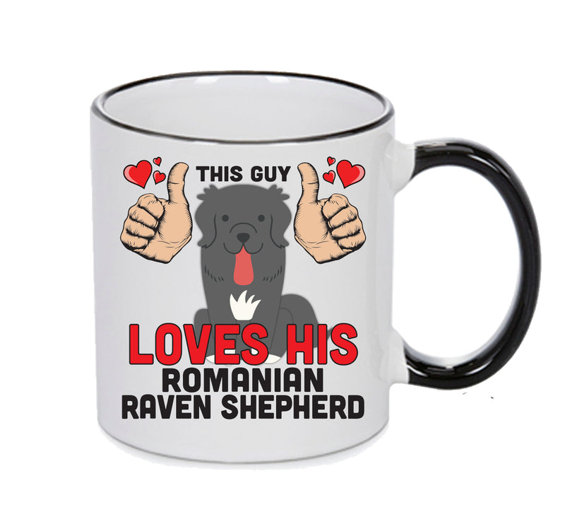 This guy loves his Romanian Ravan Shepherd Mug - Dog Lover Mug