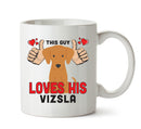 This guy loves his Vizsla - Mug - Dog Lover Mug