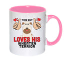 This guy loves his Wheaten Terrior Mug - Dog Lover Mug