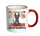 This guy loves his Xoloitzcuintle Mug - Dog Lover Mug