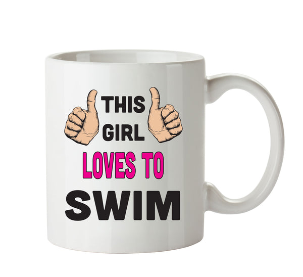 This Girl Loves To Sleep Swim Printed Office Mug – printed mug product image 1
