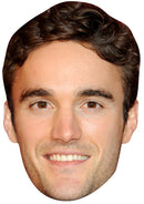 THOM EVANS JB - TV Star Fancy Dress Cardboard Celebrity Party Face Mask