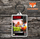 Thunder Spirits Game Inspired Retro Gaming Keyring