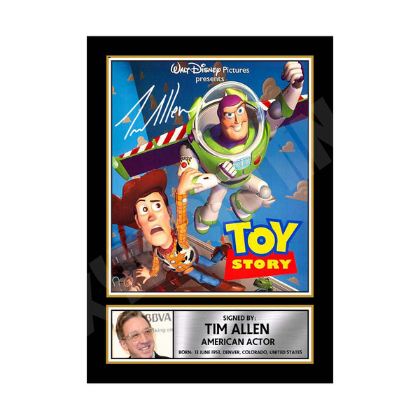 Tim Allen 1 Movie Printed Signature Print