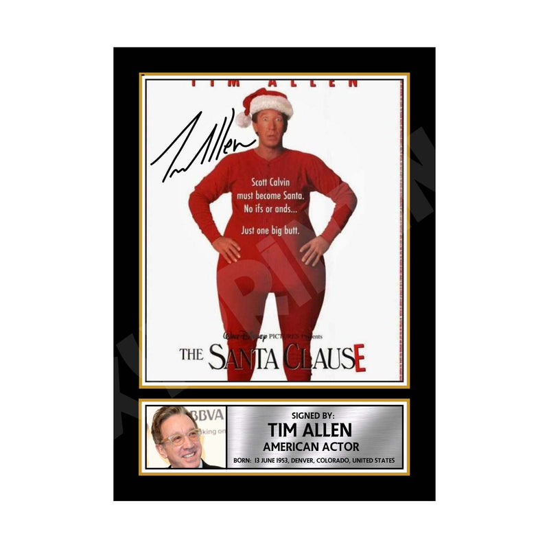 Tim Allen 2 Limited Edition Movie Signed Print