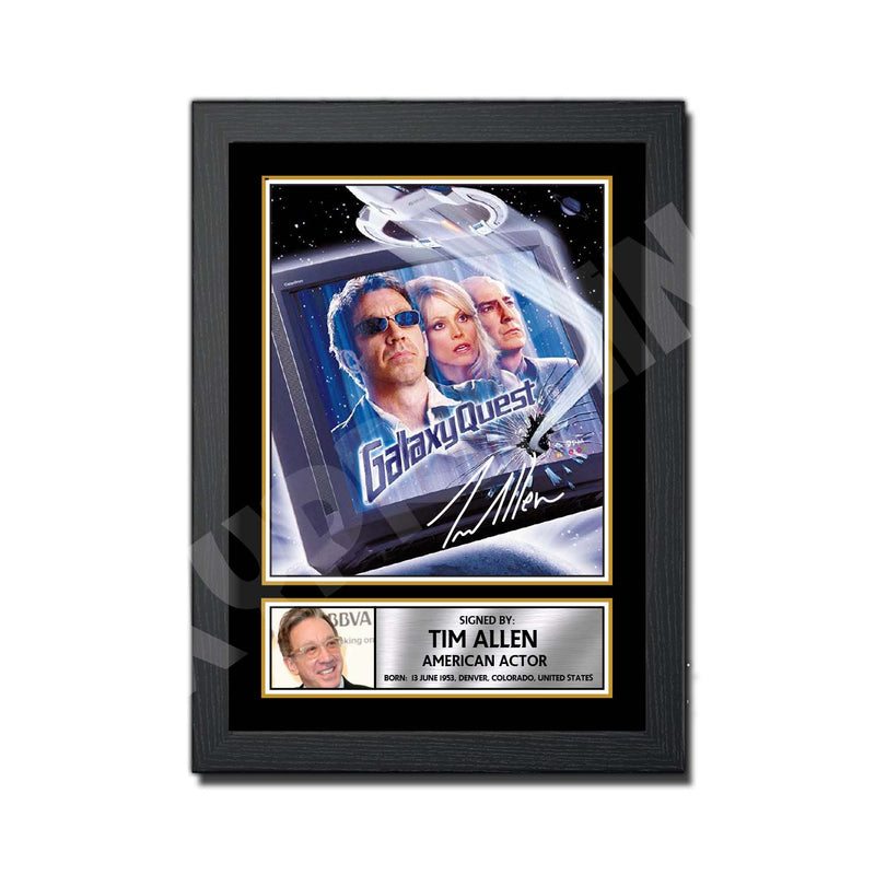 Tim Allen 3 Limited Edition Movie Signed Print
