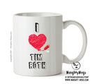 I Love Tim Roth Celebrity Mug Office Mug