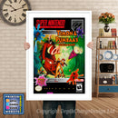 Timon And Pumbaa's Jungle Games Super Nintendo GAME INSPIRED THEME Retro Gaming Poster A4 A3 A2 Or A1