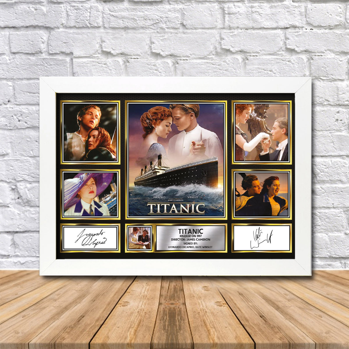 Titanic Printed Signature Print