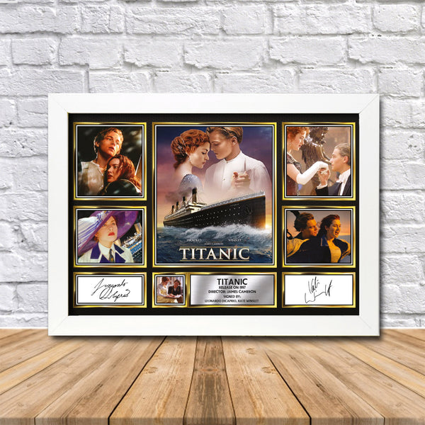 Titanic Printed Signature Print