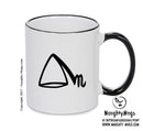 To Distill Black Handle Alchemy Mug GOTHIC GOTH HORROR STARS HORROSCOPE BLACK MAGIC MUG