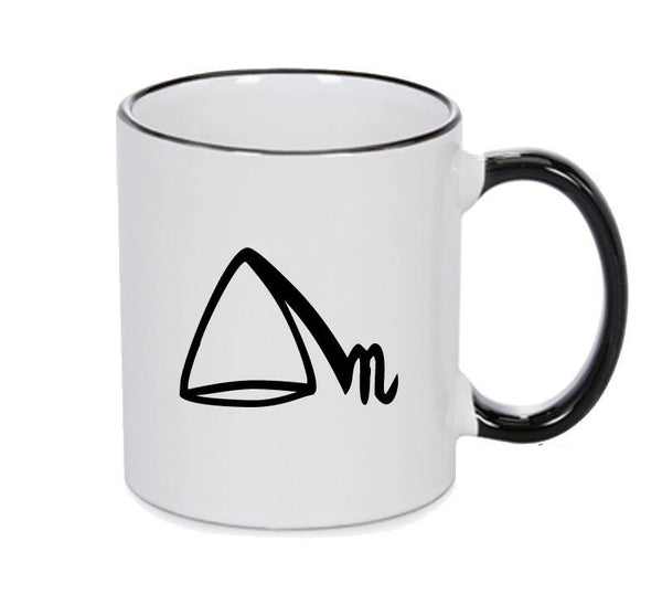To Distill Black Handle Alchemy Mug GOTHIC GOTH HORROR STARS HORROSCOPE BLACK MAGIC MUG