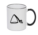 To Distill Black Handle Alchemy Mug GOTHIC GOTH HORROR STARS HORROSCOPE BLACK MAGIC MUG
