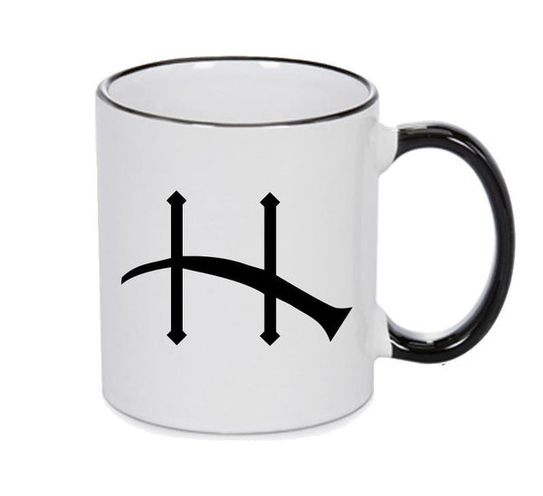 To Pulverize Black Handle Alchemy Mug GOTHIC GOTH HORROR STARS HORROSCOPE BLACK MAGIC MUG