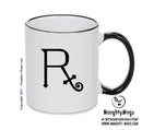 To Take Black Handle Alchemy Mug GOTHIC GOTH HORROR STARS HORROSCOPE BLACK MAGIC MUG