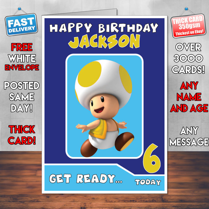 Personalised Birthday Card