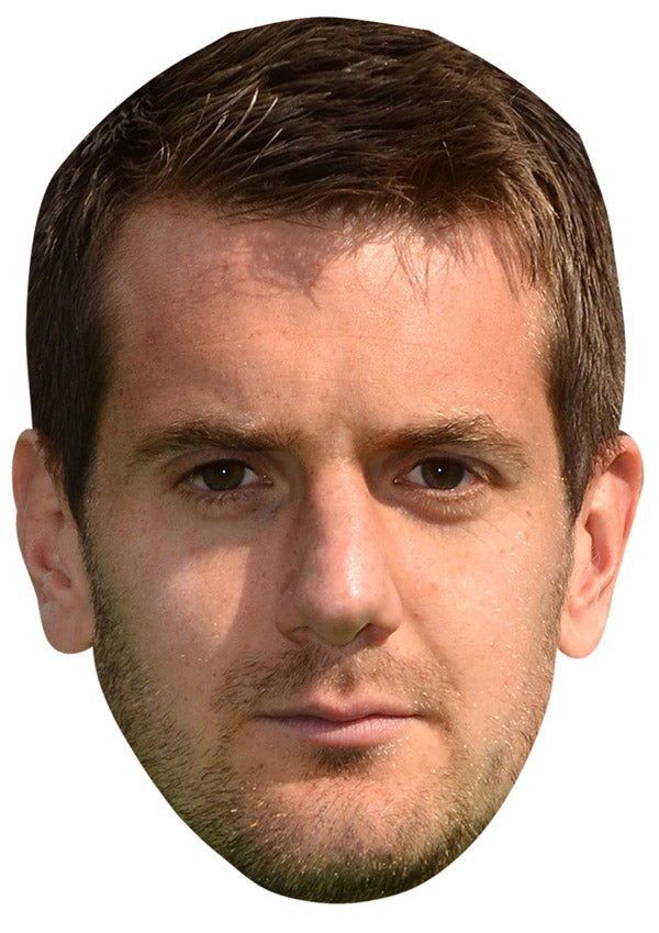 TOM HEATON JB - Footballer Fancy Dress Cardboard Celebrity Party Face Mask