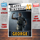 Personalised Tom Clancys Rainbow Six Siege 2 Inspired Style Game Kids Inspired Birthday Card (SA)