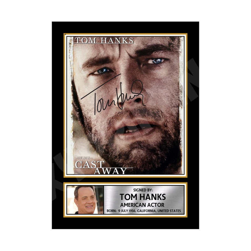 Tom Hanks 1 Limited Edition Movie Signed Print