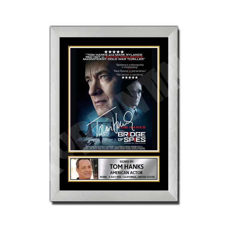 Tom Hanks 3 Limited Edition Movie Signed Print