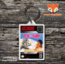 Tom And Jerry Game Inspired Retro Gaming Keyring