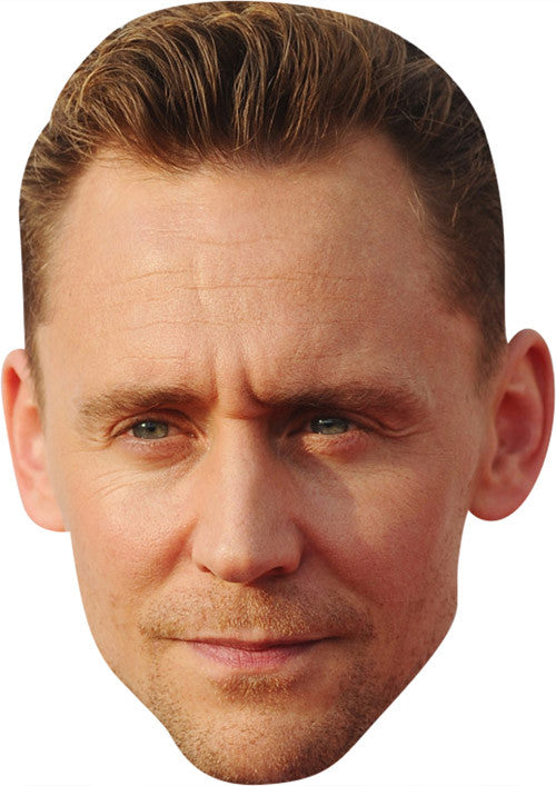 Tom Hiddleston MH 2017 Celebrity Face Mask Fancy Dress Cardboard Costume Mask