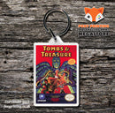 TOM AND JERRY Retro NES Game Cover Art Gaming Keyring