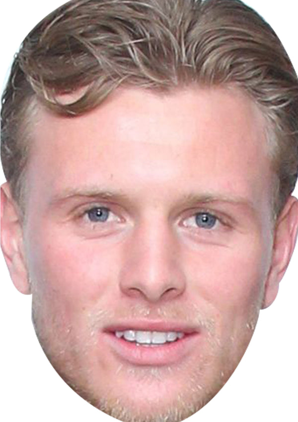 Tommy Mallet 2020 Dress Cardboard Celebrity Party Face Mask