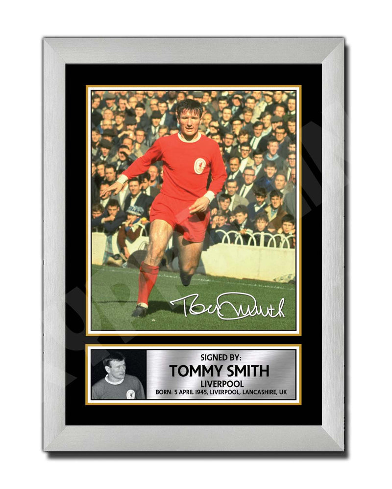 Tommy Smith 1 Limited Edition Football Player Signed Print - Football