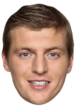 Toni Kroos Face Mask – Fancy Dress Cardboard Costume Mask