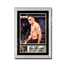 Tony Ferguson Limited Edition MMA Wrestler Signed Print - MMA Wrestling