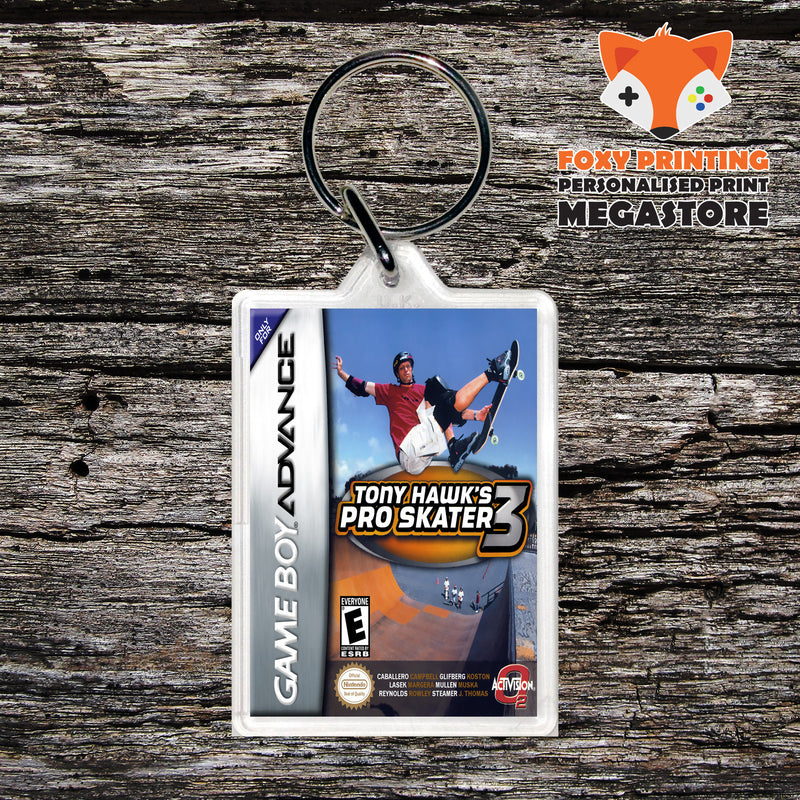 Tony Hawk's Pro Skater 3 Retro Gaming Keyring