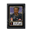 Tony Jefferson 1 Limited Edition Football Signed Print - American Footballer